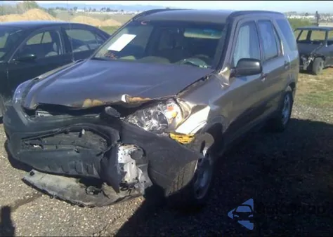 2005 Honda Cr-V Lx из США, поврежденный, VIN JHLRD685X5C014186